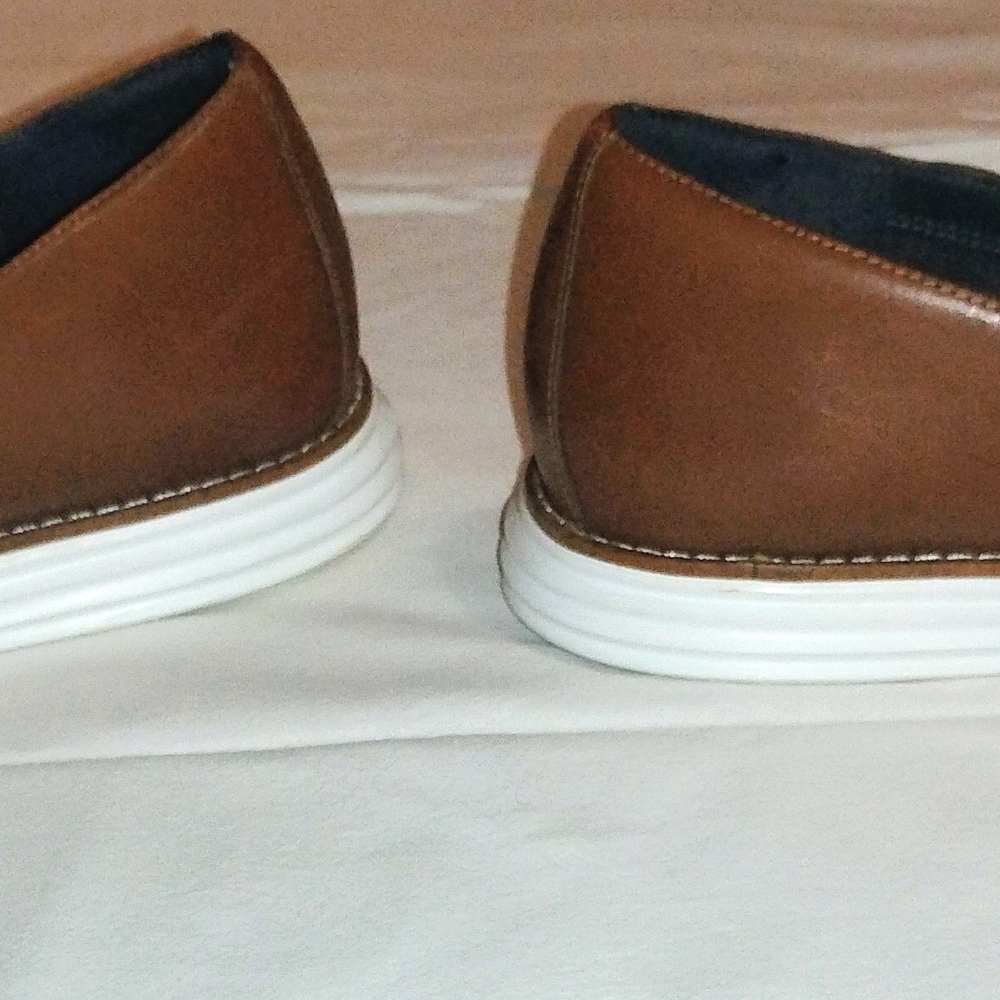 Cole Haan Original Grand Brown Leather Loafers - Picture 2 of 5